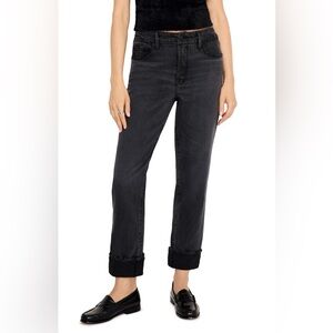 Good American The Weekender High Rise Slim Straight Jeans size 4/27